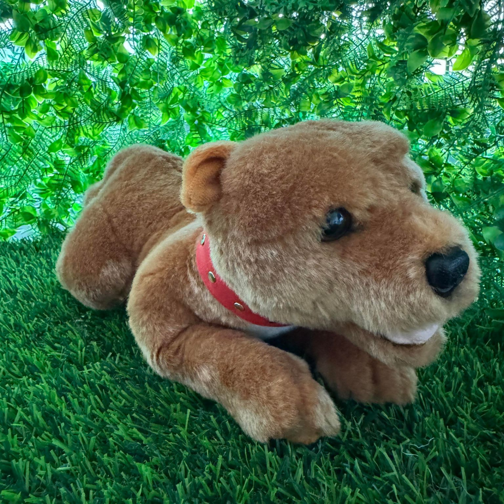 Tan Staffordshire Bull Terrier Plush Back To Nature Co