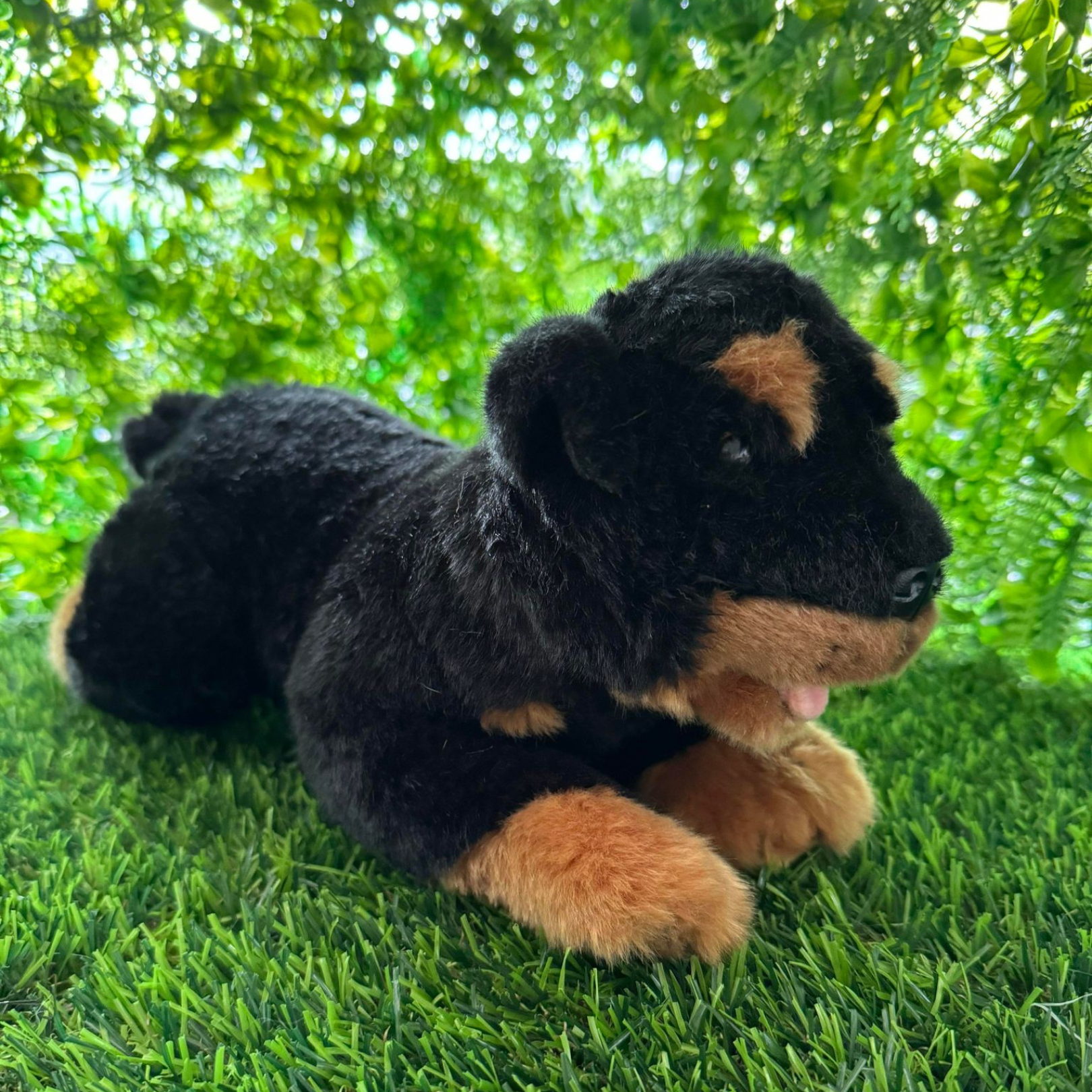 Rottweiler puppy stuffed animal deals
